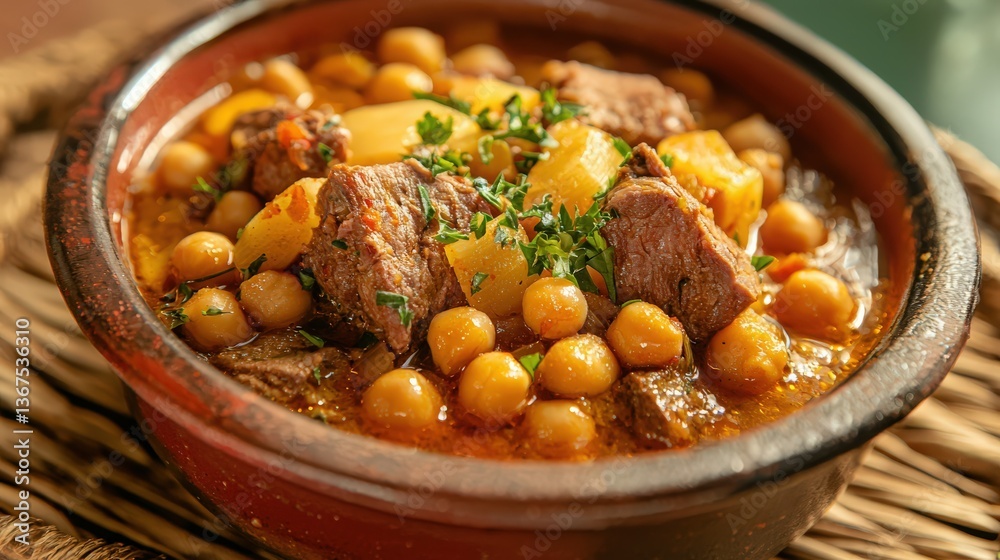 cocido madrileno with chickpea stew cocido madrileno with chickpea stew