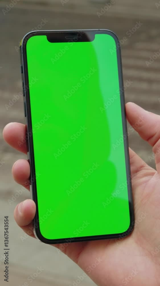 A smartphone featuring a blank screen that is perfectly ready for your custom content and designs