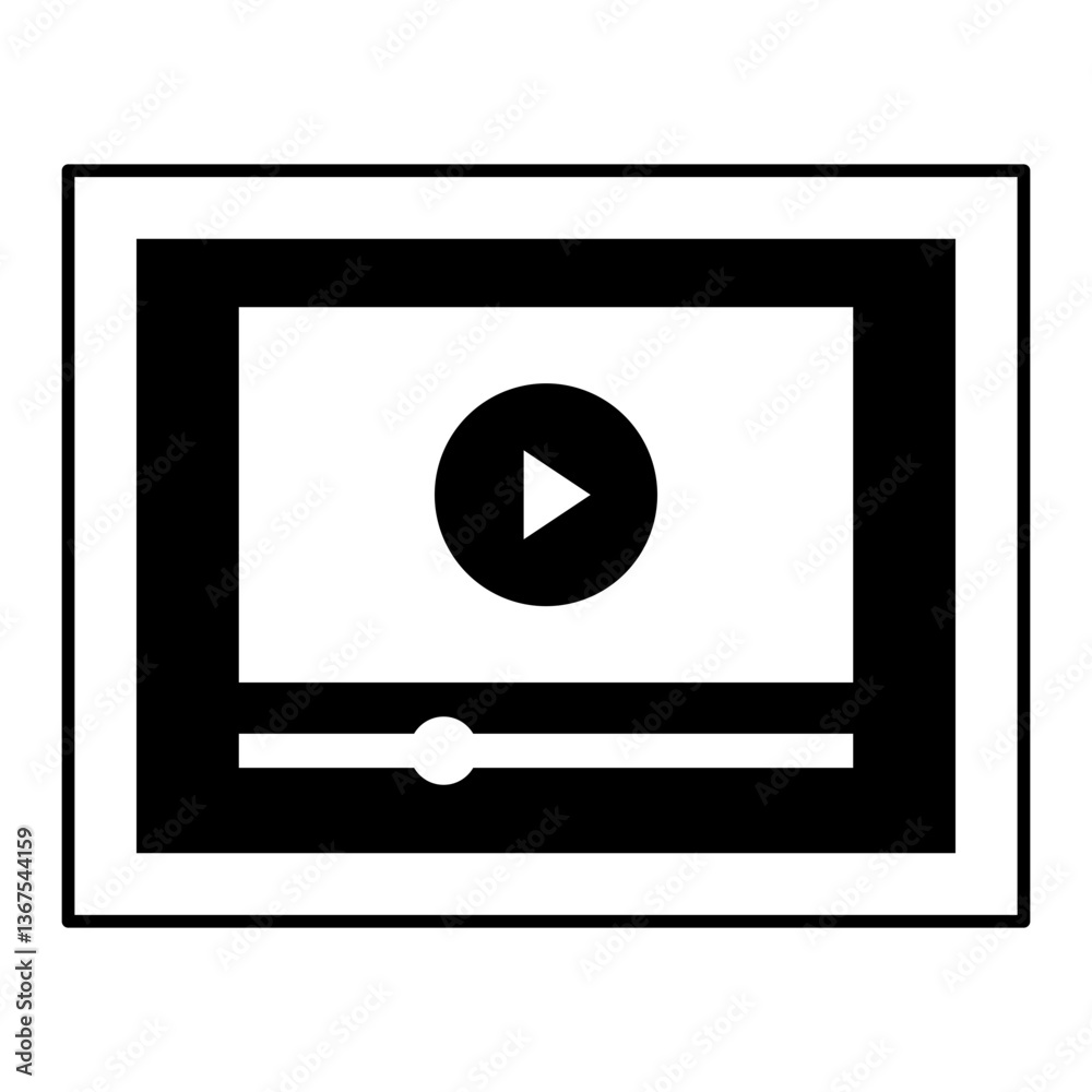Video player Solid icon
Video player Solid icon