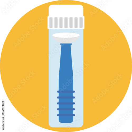 Lens Applicator – Represents a tool used for inserting or removing contact lenses.