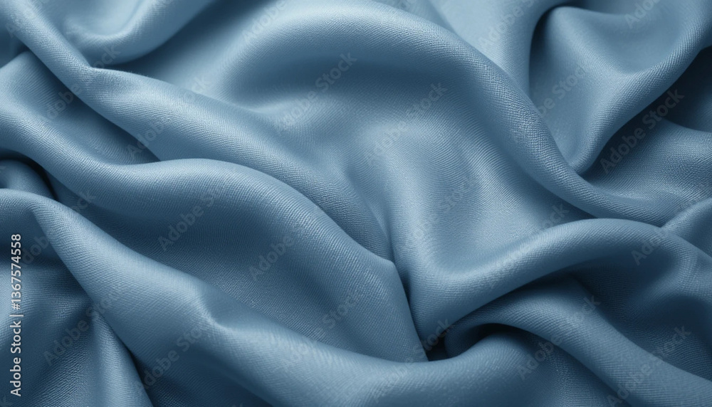Fototapeta premium Luxury Textured Fabric Background with Soft Waves and Gentle Wrinkles | 8K