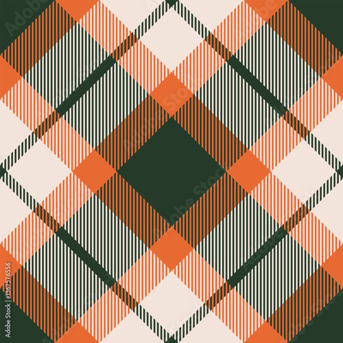 Advertising plaid tartan vector, folded textile check texture. Uk pattern seamless fabric background in light and dark colors.