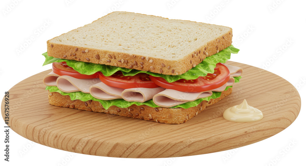 Isolated Sandwich Isolated Sandwich