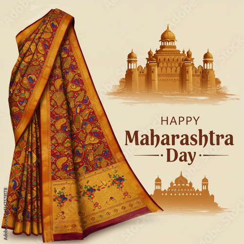 Happy Maharashtra Day Greet...