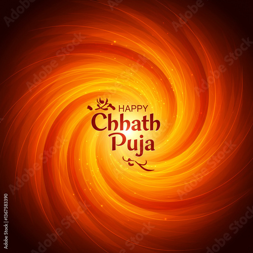 Vibrant Happy Chhath Puja G...