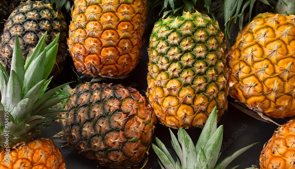 Pinapple on the street for sale Pinapple on the street for sale