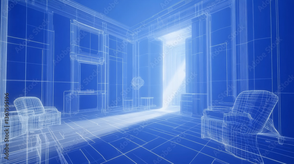 Metaverse Text 3D Wireframe Room on the Plue Background. Vector Perspective Grid. Futuristic VR Game Geometric Backdrop. Box with Digital Cyber Space. Metaverse Text 3D Wireframe Room on the Plue Background. Vector Perspective Grid. Futuristic VR Game Geometric Backdrop. Box with Digital Cyber Space.