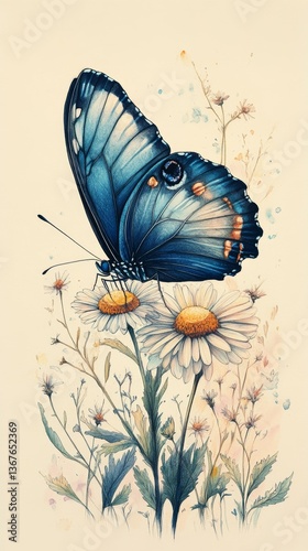 A Butterflys Rest, Wildflowers