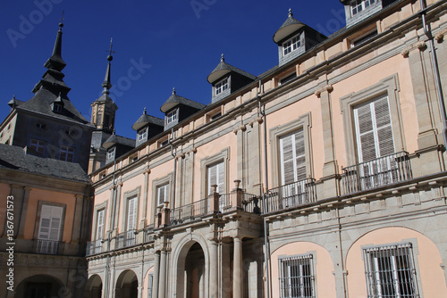Fotografie royal palace in san ildefonso in spain