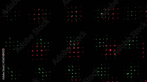 abstract red and green laser light,  viddeo