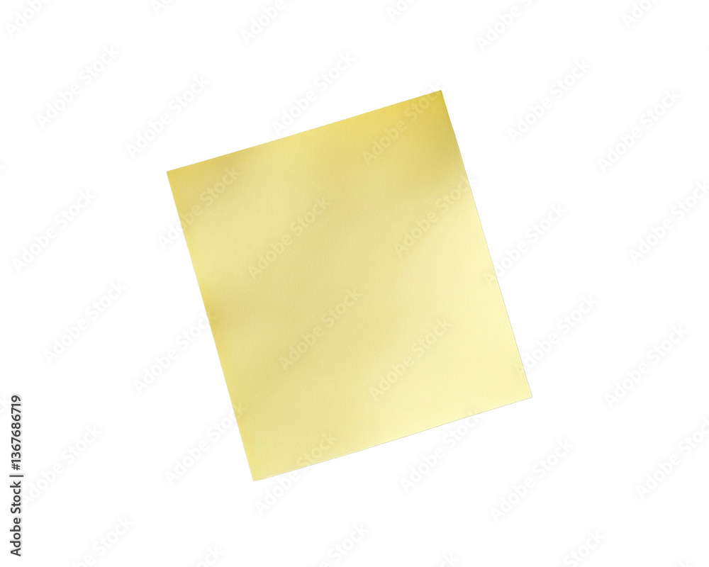 Isolated Yellow Square Paper Sheet on Black Background, PNG image with transparent background Isolated Yellow Square Paper Sheet on Black Background, PNG image with transparent background