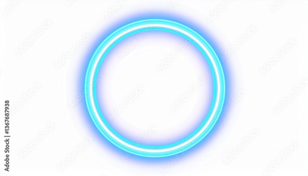 glowing blue neon energy ring with soft light aura on white background, futuristic portal frame, sci-fi loop element for digital art, backgrounds, UI design, or cyber themed projects
glowing blue neon energy ring with soft light aura on white background, futuristic portal frame, sci-fi loop element for digital art, backgrounds, UI design, or cyber themed projects