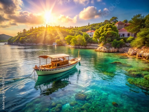 Kolocep Island Boat Tour, Croatia: Stunning Adriatic Sea Views with Bokeh