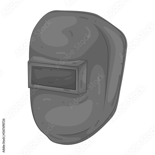 Illustration of welding mask