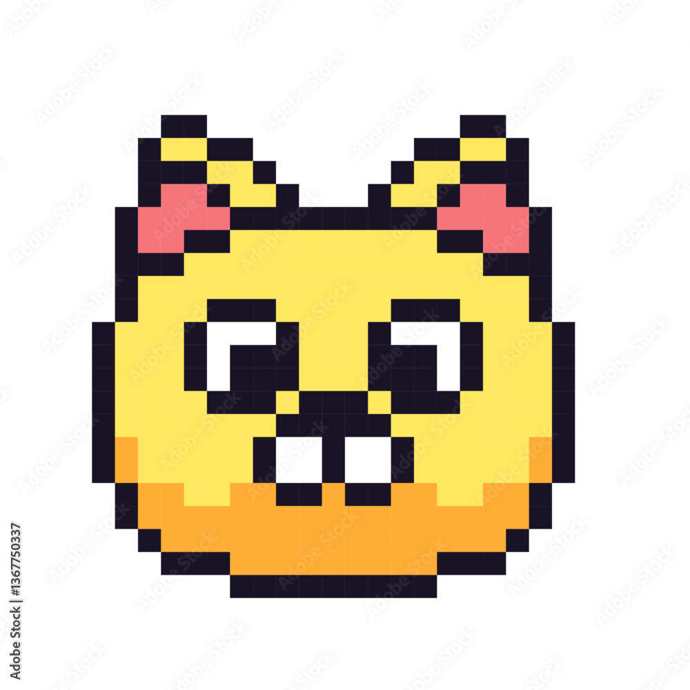 猫のピクセルアート 猫のピクセルアート