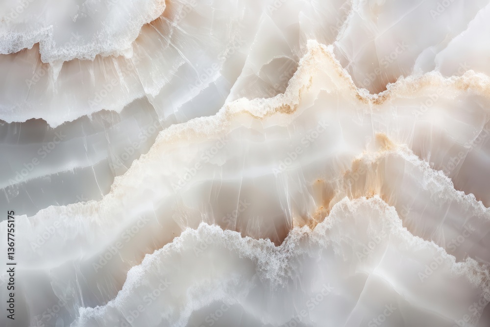 detailed macro photograph of white marble surface with subtle grey veining and crystalline structure in soft studio lighting