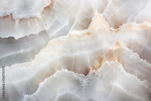 Obraz na płótnie detailed macro photograph of white marble surface with subtle grey veining and crystalline structure in soft studio lighting w salonie