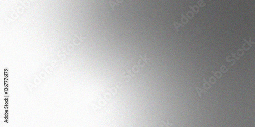 Noisy Gray Gradient Vector with Chaotic Noisy Effects and White Accents

