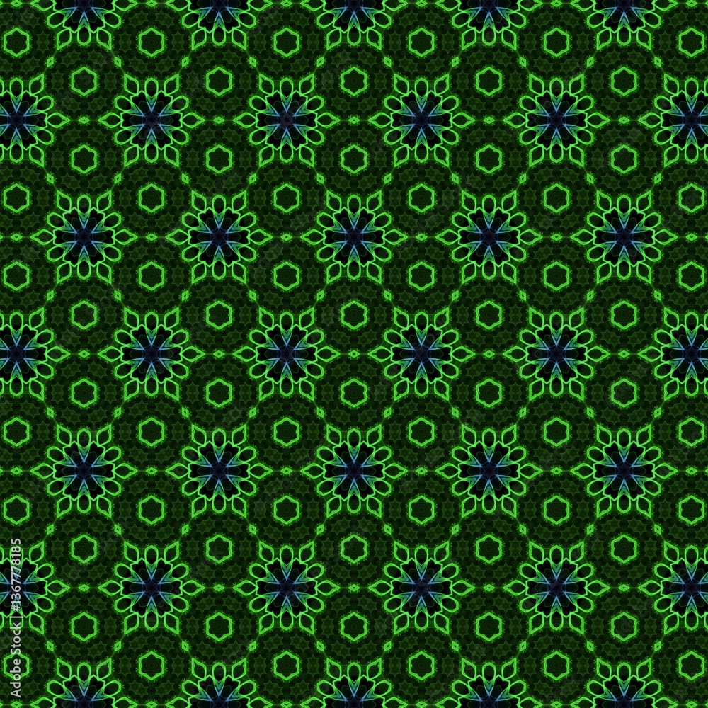 Fototapeta premium seamless floral pattern