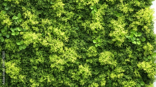 Moss isolated on white background