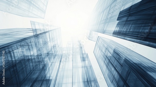 3D Architecture Abstract: Unleashing Creativity in the Digital Space