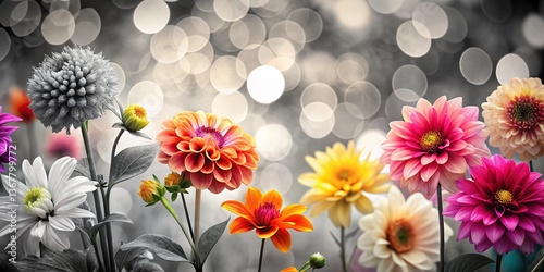 May Flowers Black and White Clipart: High-Resolution Botanical Illustrations