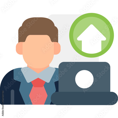 Remote Worker Icon