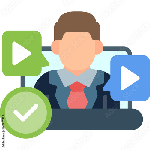 Video Conference Icon