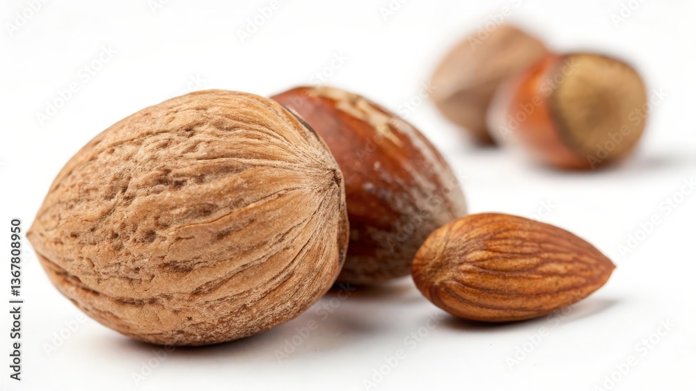 Mixed Nuts Including Hazelnut, Almond, and Walnut, Healthy Snack
Mixed Nuts Including Hazelnut, Almond, and Walnut, Healthy Snack