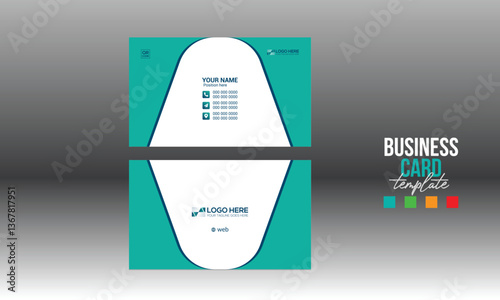 business card layout for corporate and any best use