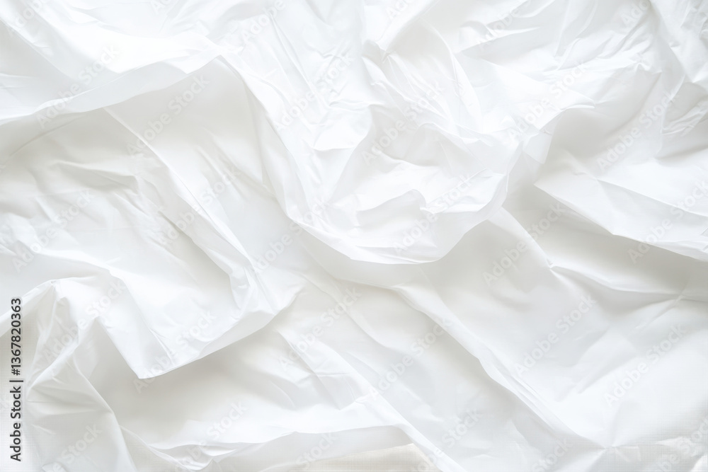White crumpled paper White crumpled paper