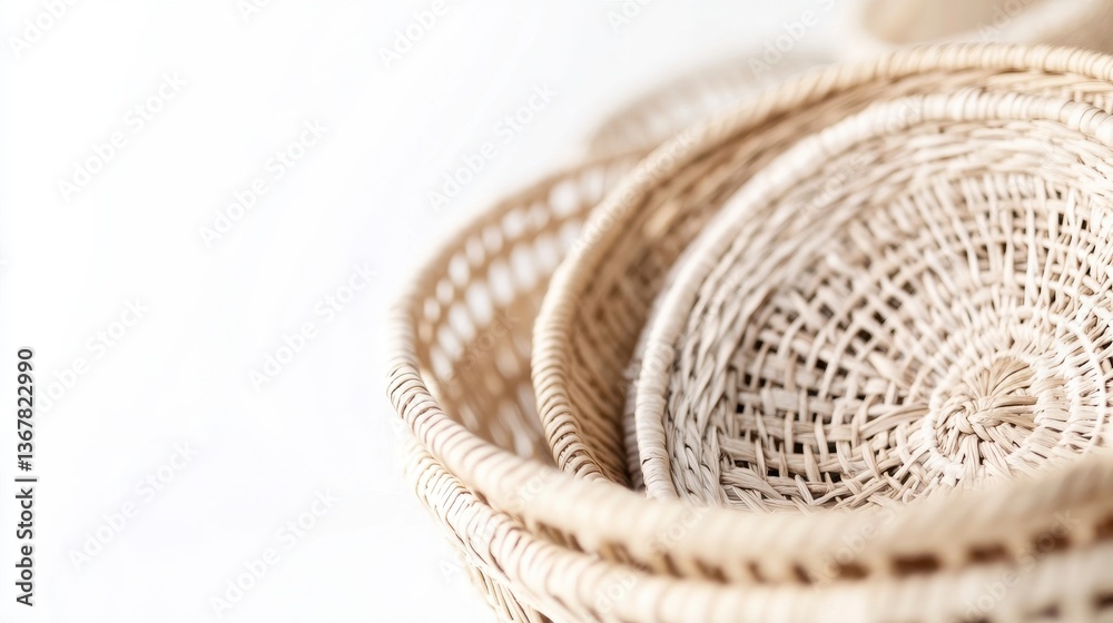 Obraz premium Natural Woven Baskets Design
