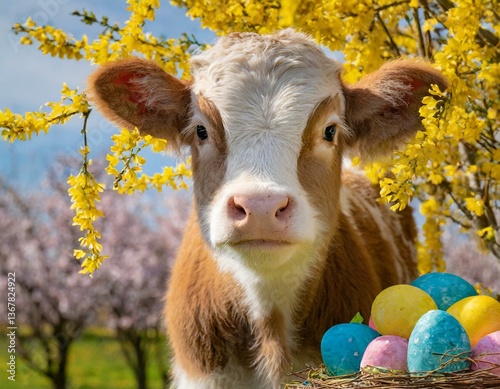 Obraz na płótnie An Ostern w salonie
