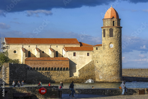 Notre Dame des Anges Church, Collioure, Pyrenees-Orientales