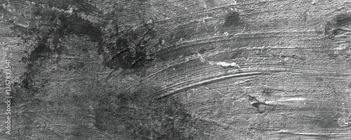 Raw Silver Metal Surface with Subtle Scratches and Industrial Texture

