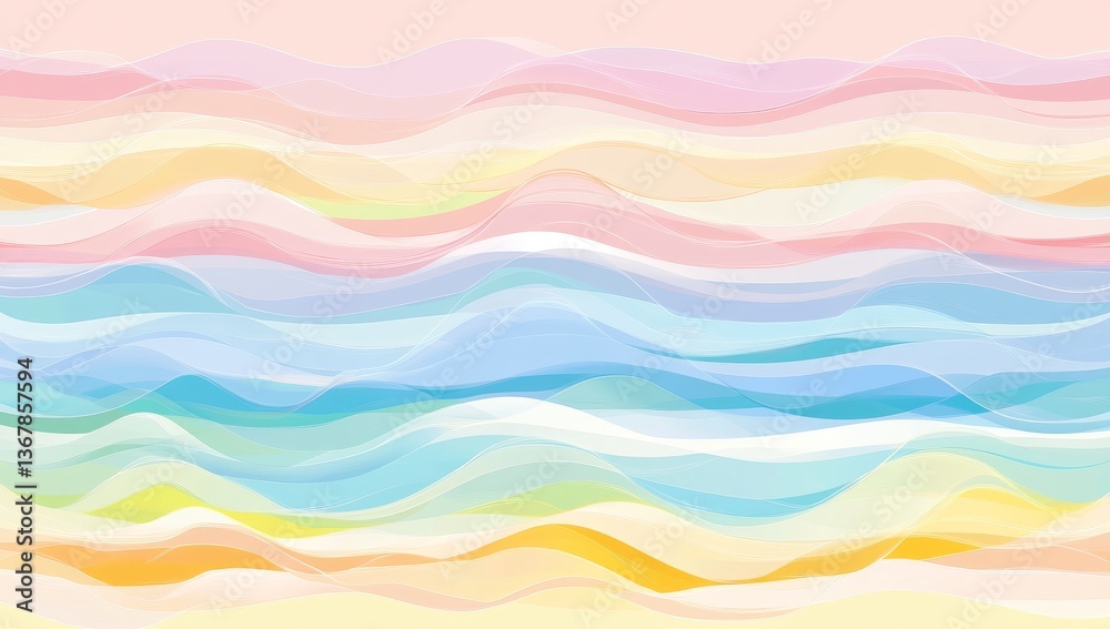 An abstract background noise texture effect in a gradient of orange, teal, green, and pink is combined with a hyper-realistic image of a retro grainy gradient wave pattern, resulting in a unique An abstract background noise texture effect in a gradient of orange, teal, green, and pink is combined with a hyper-realistic image of a retro grainy gradient wave pattern, resulting in a unique