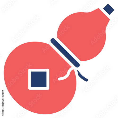 Gourd mixed color icon