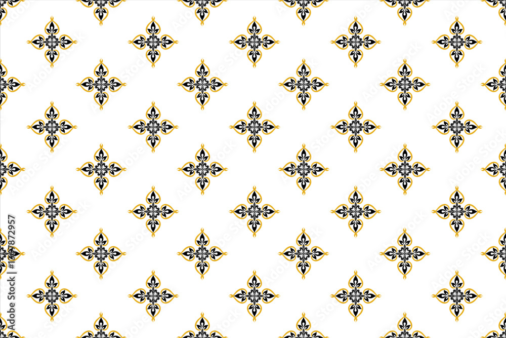 seamless damask wallpaper pattern