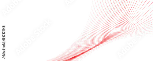 abstract red wave background