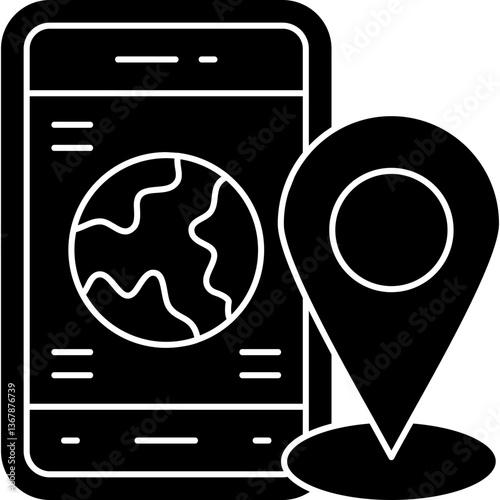 Tracking Icon Vector Element