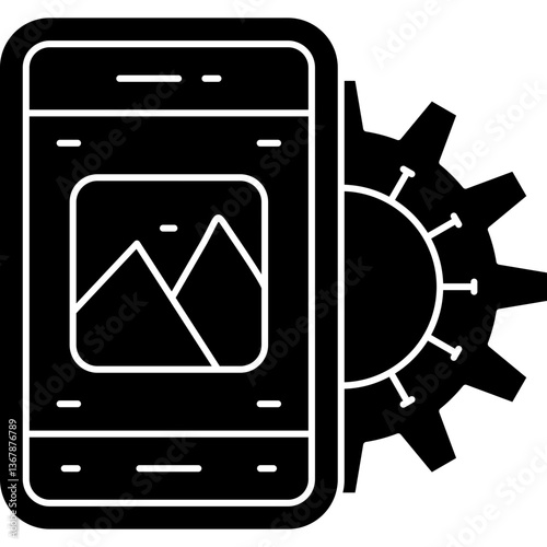 Smartphone Icon Vector Element