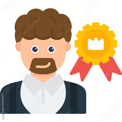 Outstanding Icon Vector Element