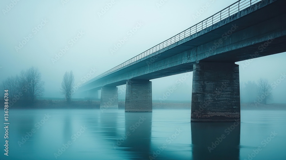 Misty River Bridge Misty River Bridge
