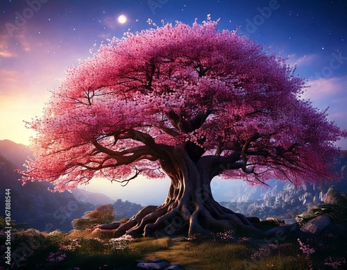 Generated image　桜の木