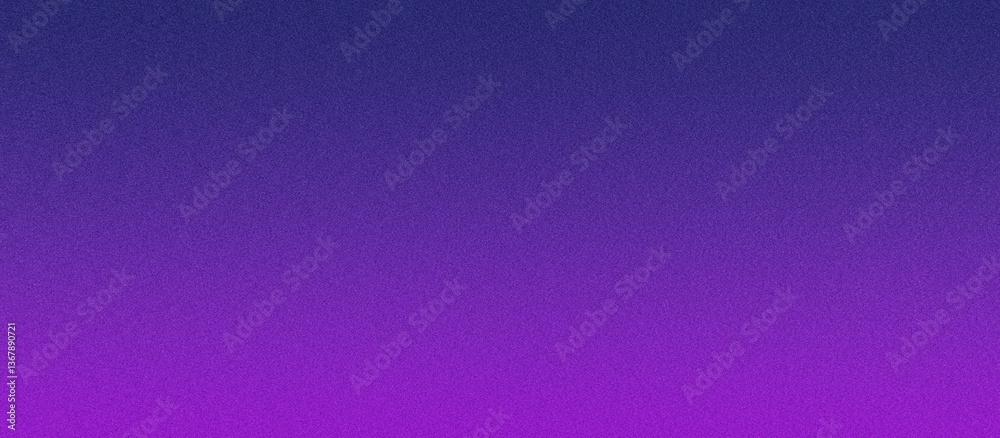 Deep purple illuminated on midnight blue, grainy color gradient background, noise texture effect, copy space Deep purple illuminated on midnight blue, grainy color gradient background, noise texture effect, copy space
