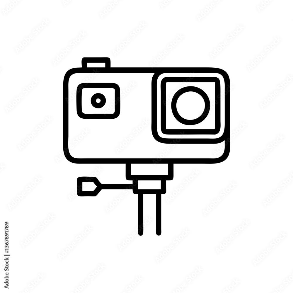 Fototapeta premium Action Cam / GoPro