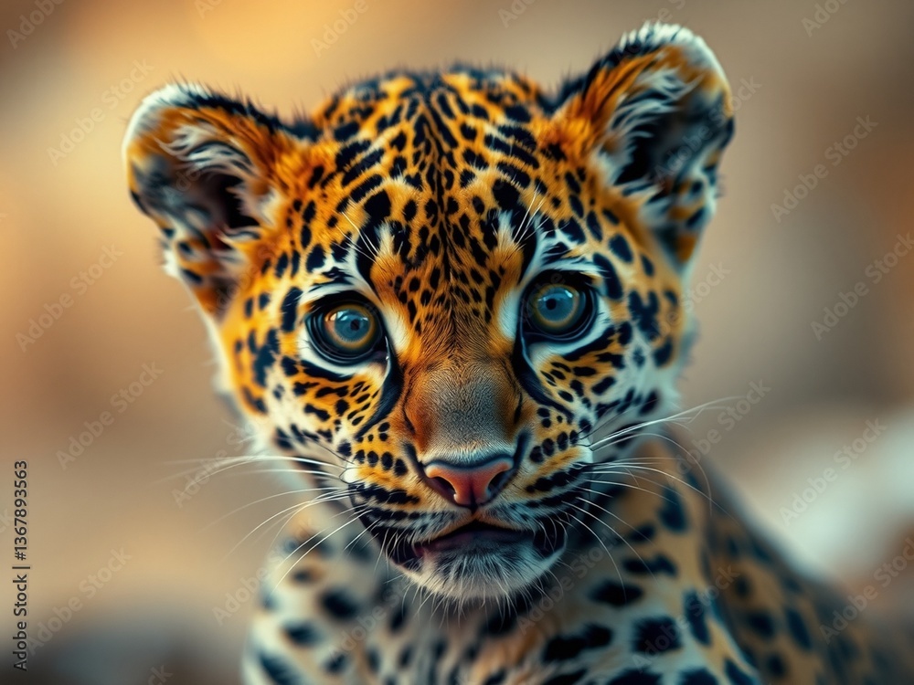 Obraz premium close up of a leopard
