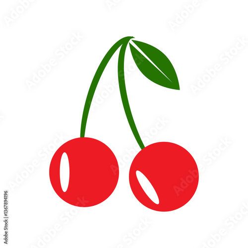 cherries vector illustration