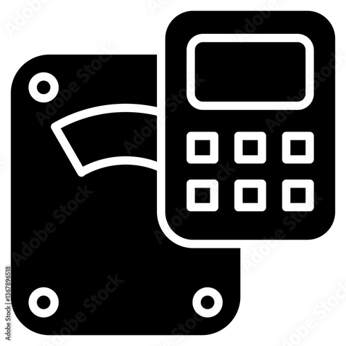 Bmi glyph icon