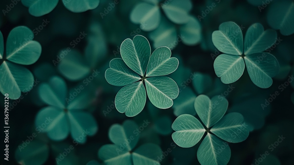 The festivities of St Patrick's Day are marked by vibrant green shamrocks The festivities of St Patrick's Day are marked by vibrant green shamrocks